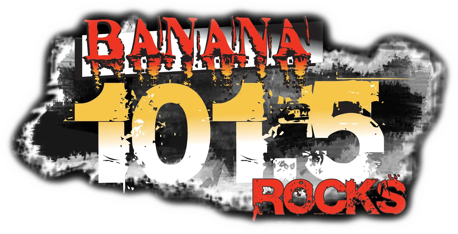 Banana 101.5 Flint's Rock Radio logo