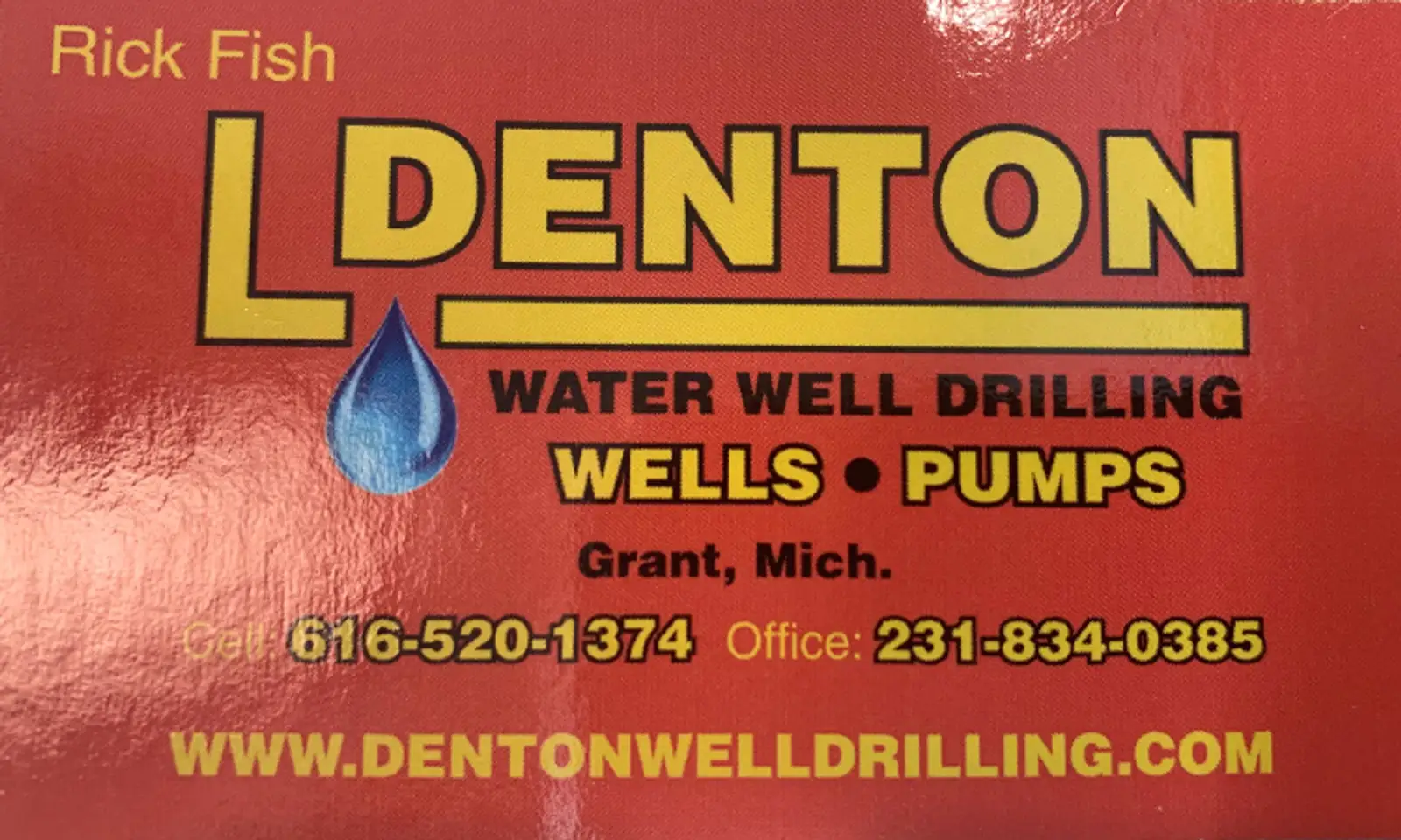 Denton Well Drilling  logo