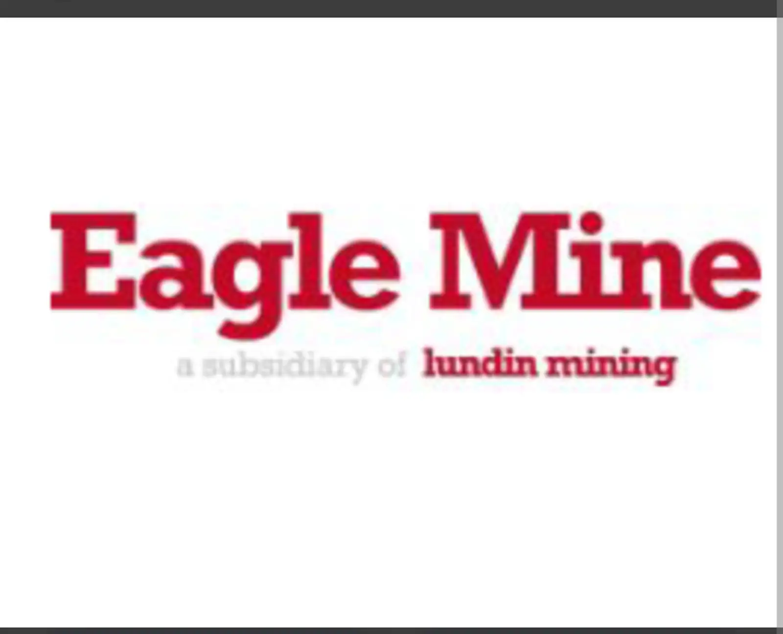 Eagle Mine logo